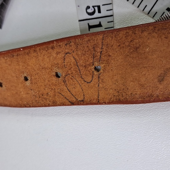 Mexico Leather Belt Waist 43-53" - Picture 10 of 13